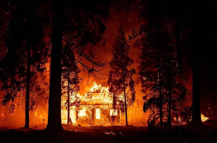  Fire, Plumas County, California, 2021 