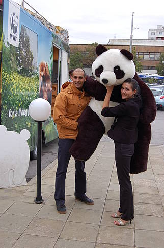 Climate change tour of WWF in Varna, Bulgaria 